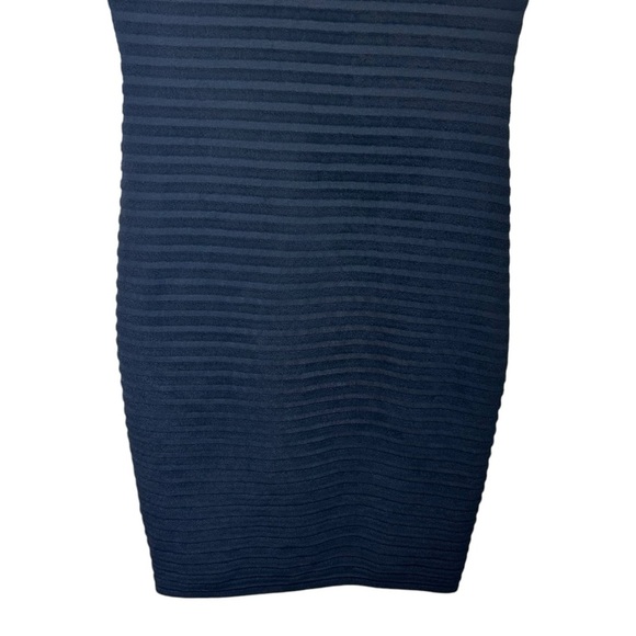 ALEXANDER WANG - Women’s Faux-Fur Stripe Mini Dress, Bodycon - Black, Medium - Picture 13 of 16